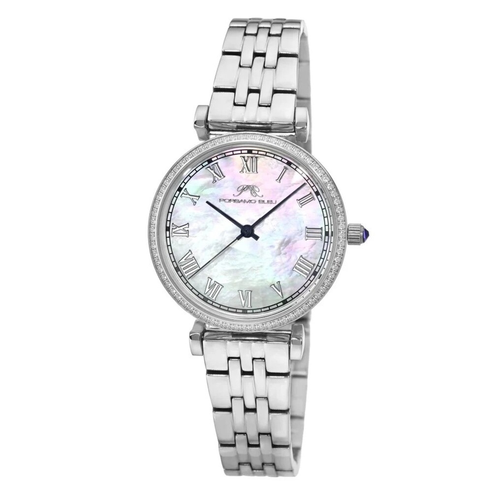 Porsamo Bleu Emma White Dial Ladies Watch 1412AEMS - Mother of Pearl